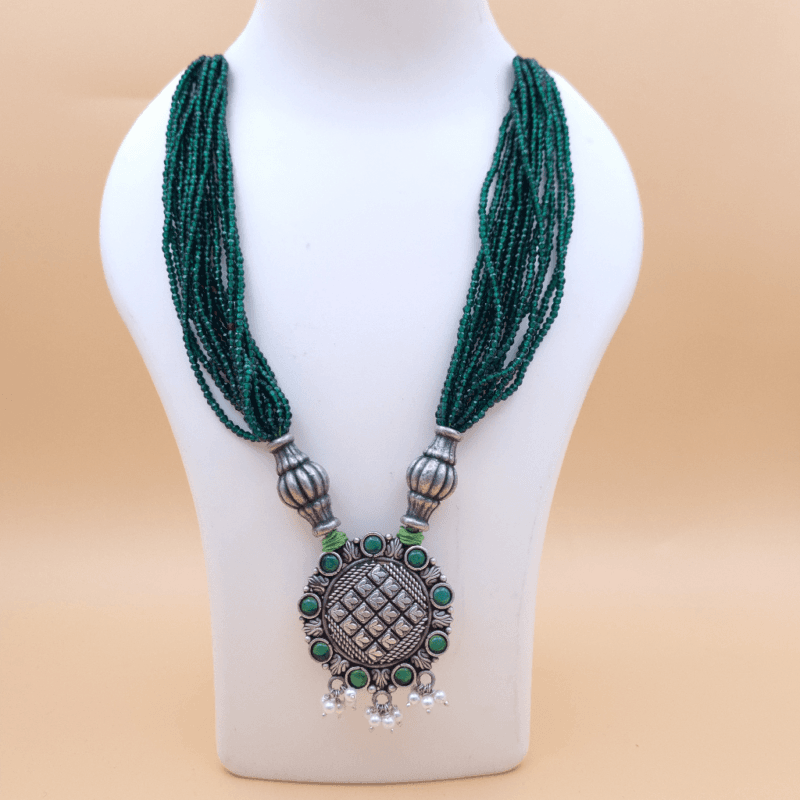Dazzling Kolhapuri Antique Mala