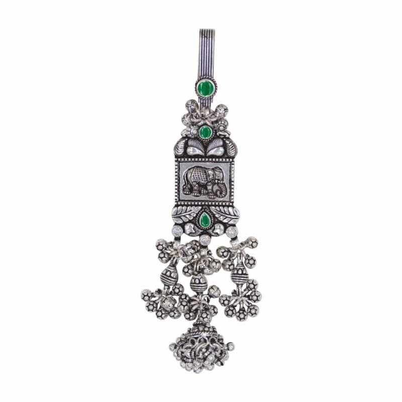Antique silver elephant design judo
