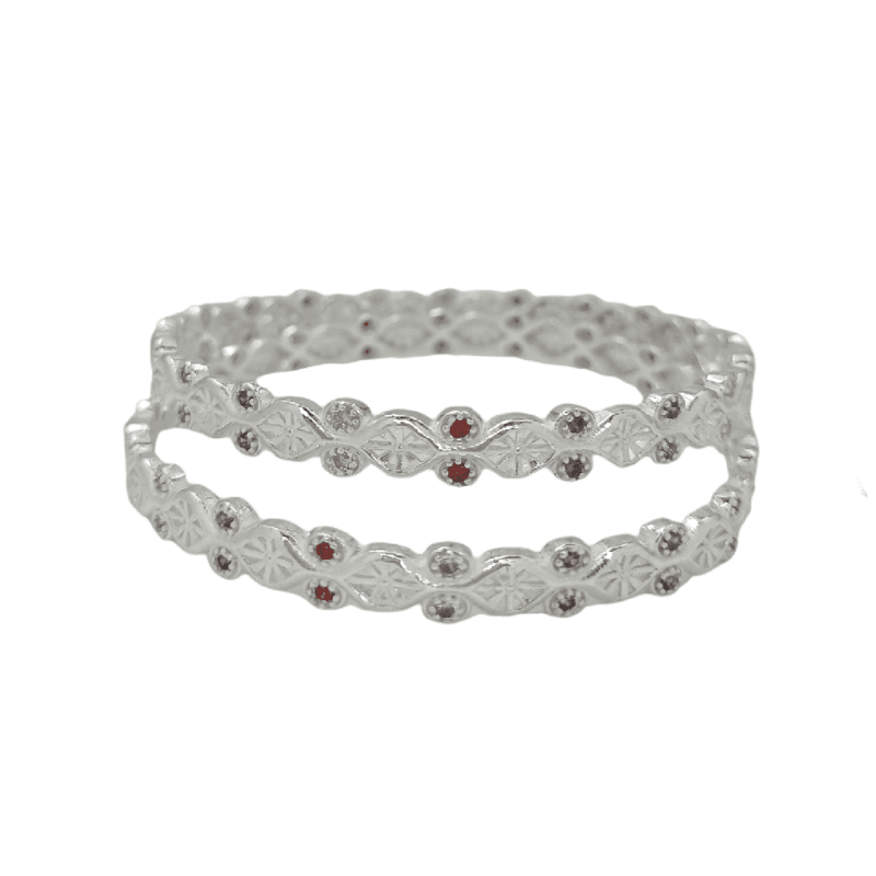 Fancy 925 Silver Bangles